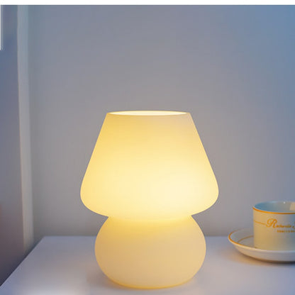Modern Mushroom Lamp - Murano Style