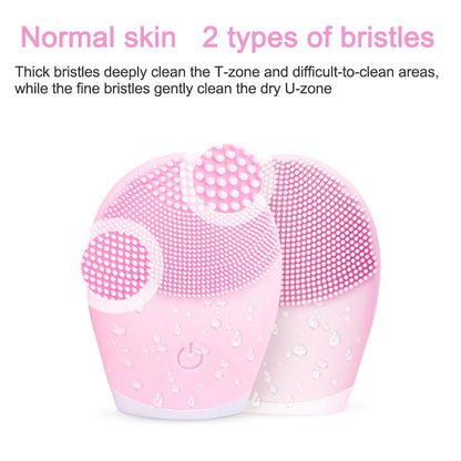Silicone Sonic Facial Cleansing Brush
