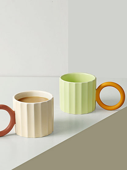 Colorful MOD ceramic mugs